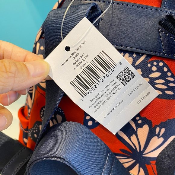 KB590 Kate Spade★chelsea nylon mini Backpack main image 4